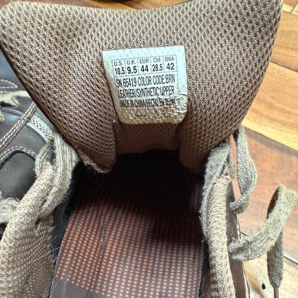 Skechers Men's Brown Casual Shoes Sz 10.5 - Picture 4 of 7